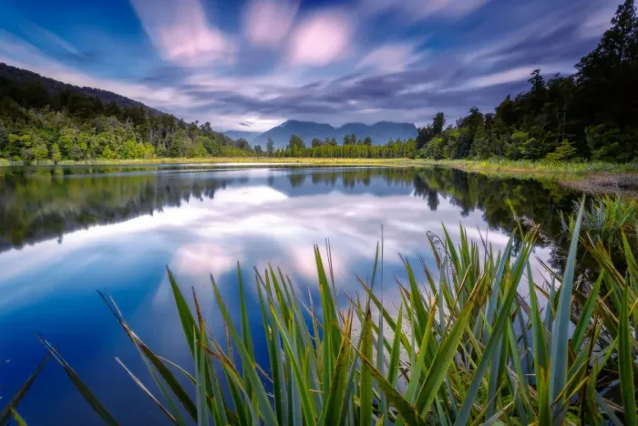 Framed Print : Lake Matheson