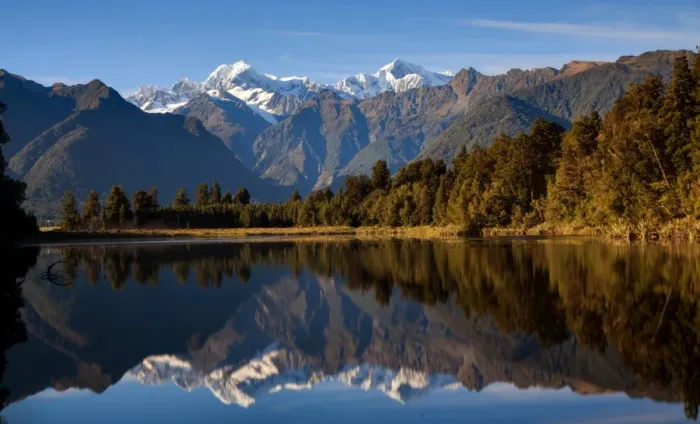 Framed Print : Lake Matheson reflections