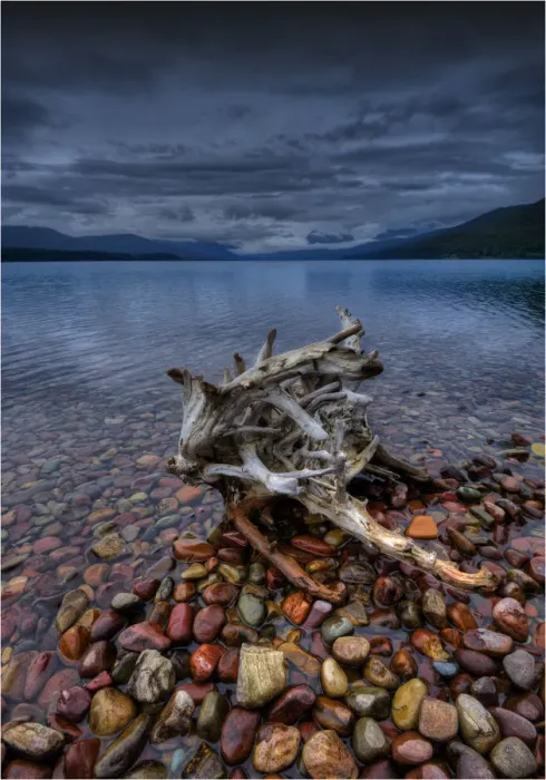 Framed Print : Lake McDonald, Glacier Lake National park, Montana, United States of America