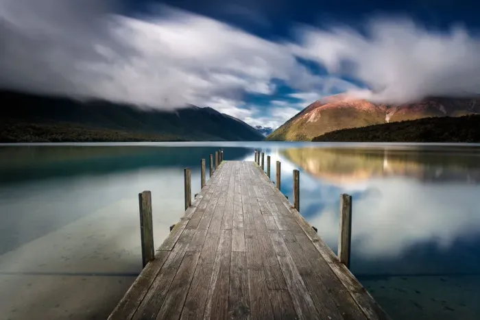 Framed Print : Lake Rotoiti, Nelson Lakes National Park