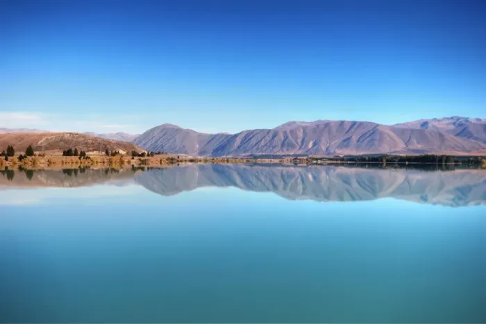 Framed Print : Lake Ruataniwha, Mackenzie Basin, Twizel, NZ
