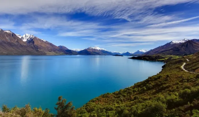 Framed Print : Lake Wakatipu panorama