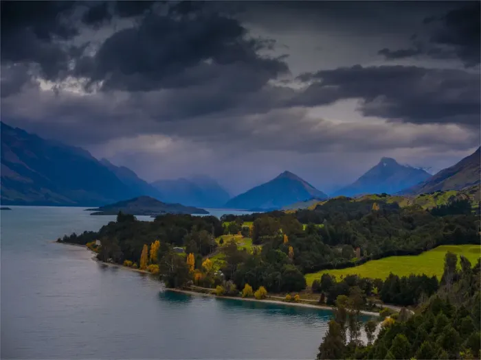 Framed Print : Lake Wakatipu and view towards Glenorchy, South Island, New Zealand Framed Print : Lake Wakatipu and view towards Glenorchy, South Island, New Zealand