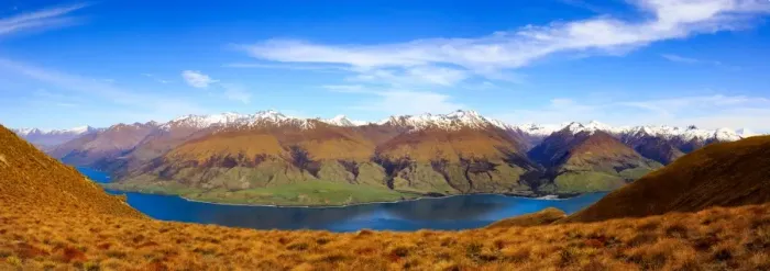 Framed Print : Lake Wanaka from Isthmus Peak Framed Print : Lake Wanaka from Isthmus Peak