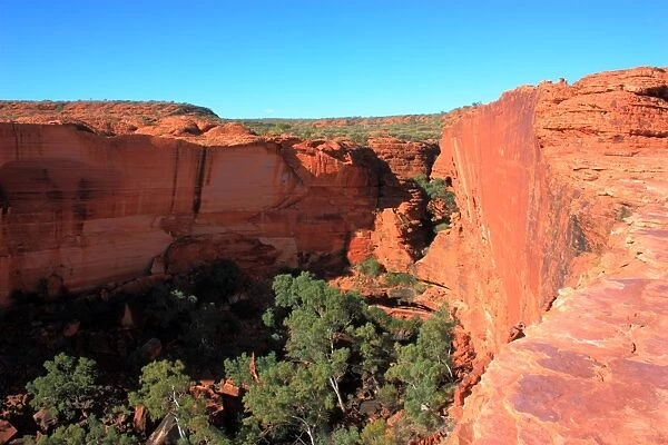 Landscape of kings canyon, in Northern Territory of Australia