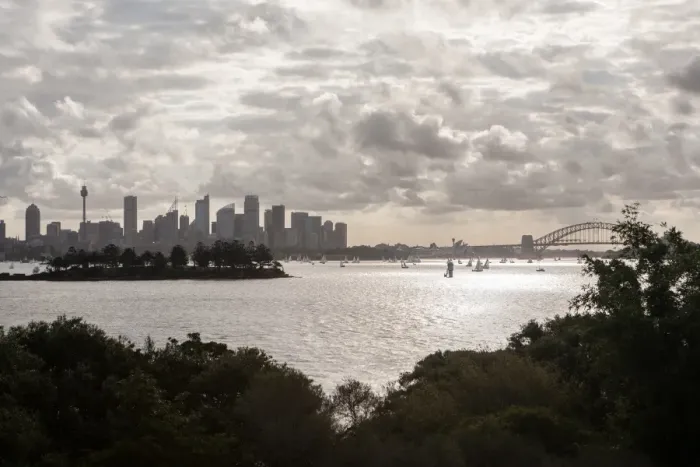 Framed Print : Landscape of Sydney Harbour Framed Print : Landscape of Sydney Harbour