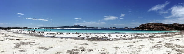 Landscape view of Lucky Bay in Cape le grand Western Australia