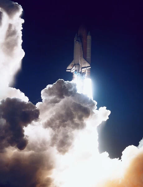 Launch of the Space shuttle