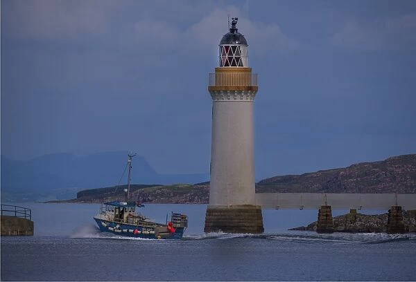 Lighthouse at Kyleakin, Isle of Skye, Scotland, United Kingdom