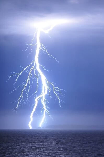Lightning over Cape Wiles