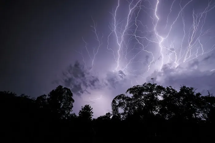 Framed Print : Lightning at night Framed Print : Lightning at night