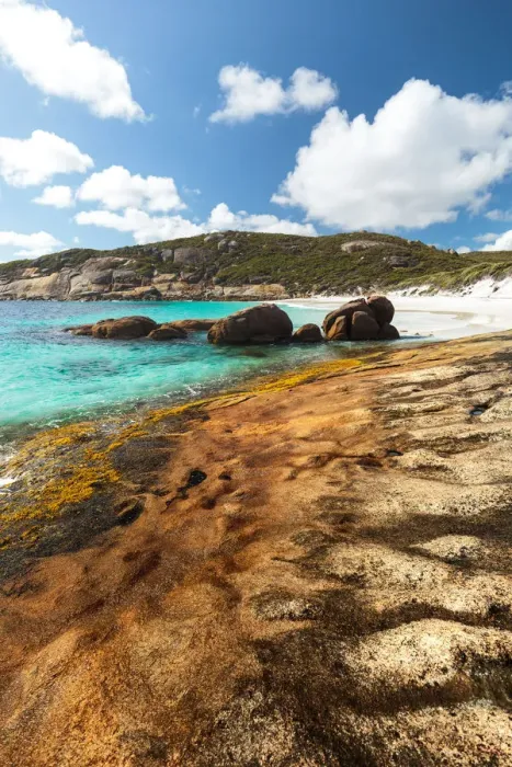 Framed Print : Little Hellfire Bay