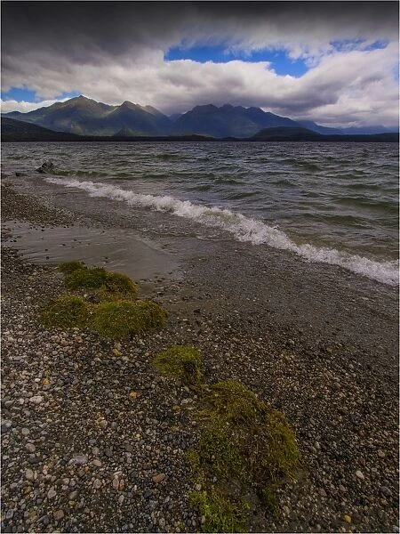 Lkae Manapouri in the South Island of New Zealand