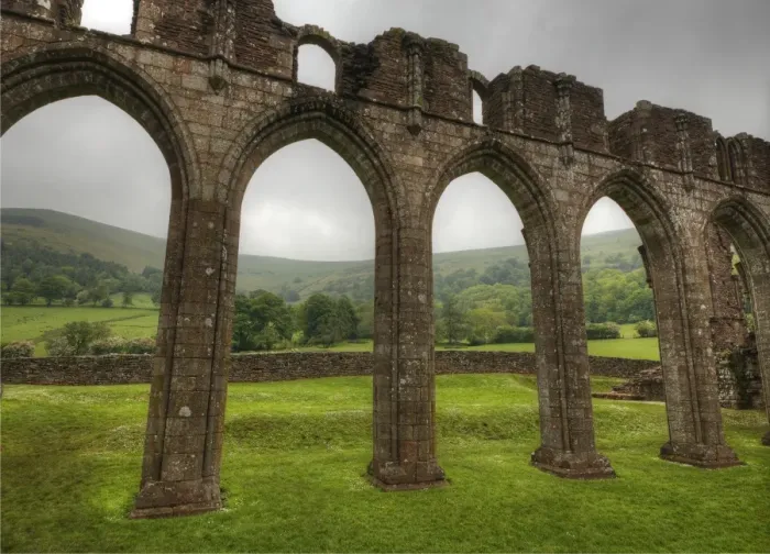 Framed Print : Llanthony Priory, Southern Wales, United Kingdom Framed Print : Llanthony Priory, Southern Wales, United Kingdom