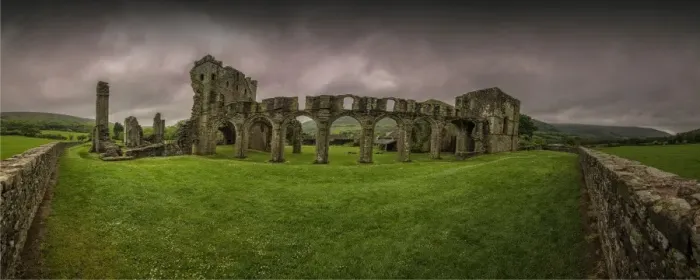 Framed Print : Llanthony Priory, Southern Wales, United Kingdom Framed Print : Llanthony Priory, Southern Wales, United Kingdom
