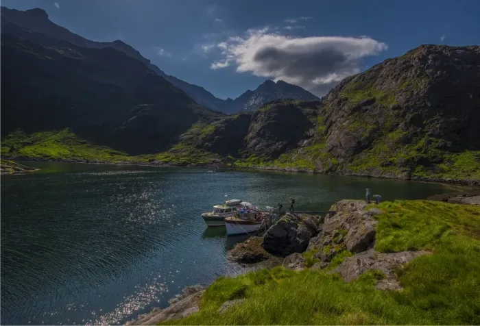 Framed Print : Loch Coruisk, near Elgol, Isle of Skye, Scotland, the United Kingdom