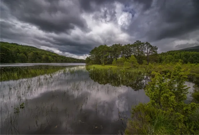 Framed Print : Loch an Eilien