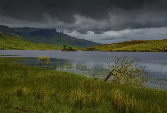 Framed Print : Loch Leathan, Isle of Skye, Scotland, the United Kingdom