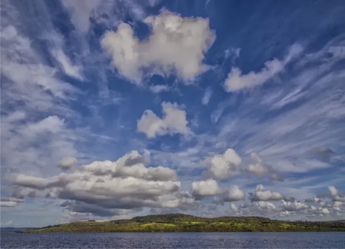 Framed Print : Loch Lomond cloudscape Framed Print : Loch Lomond cloudscape