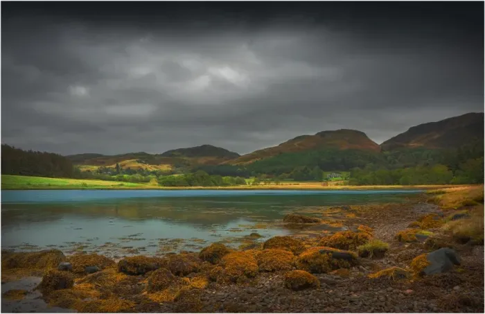 Framed Print : Loch Melfort, Western Scotland Framed Print : Loch Melfort, Western Scotland
