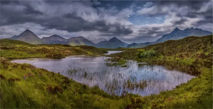 Framed Print : Loch Nan Eilean Framed Print : Loch Nan Eilean