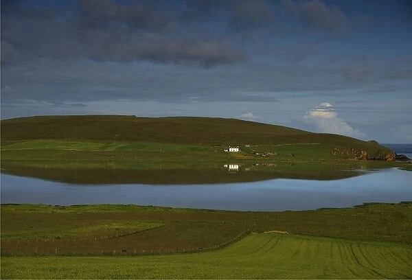 Loch Spiggie, Shetland Islands Scotland