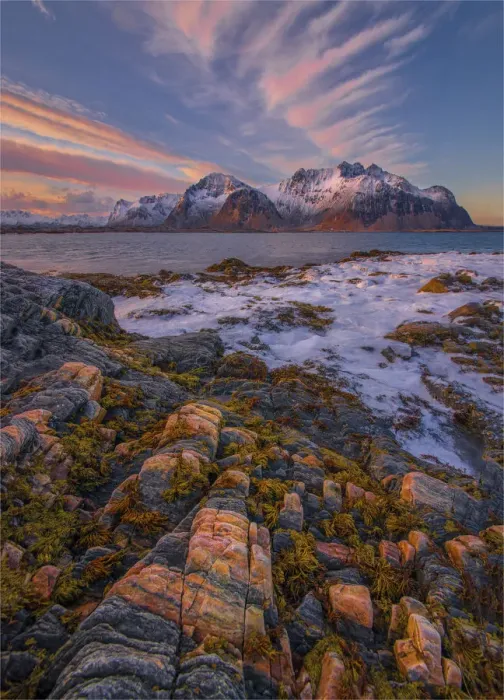 Framed Print : Lofoten Peninsular, winter wonderland, Arctic circle, Norway Framed Print : Lofoten Peninsular, winter wonderland, Arctic circle, Norway