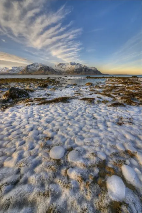 Framed Print : Lofoten Peninsular, winter wonderland, Arctic circle, Norway
