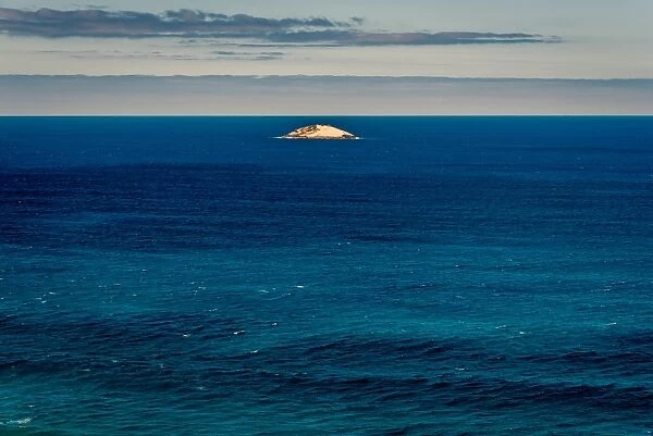 Lone island in Albany, Western Australia