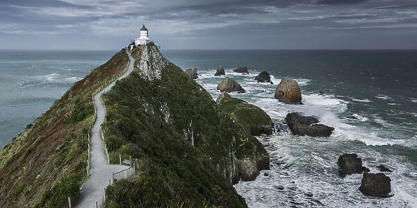 Lonely Lighthouse, New Zealand