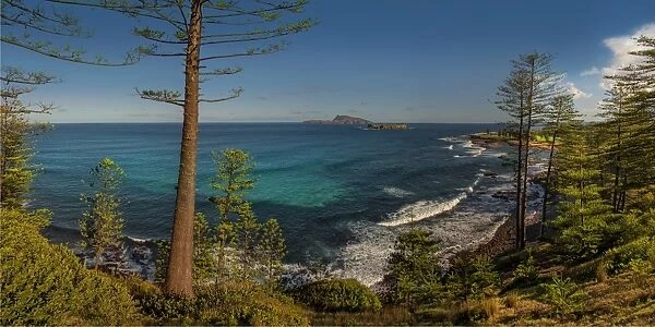Looking toward Cemetery bay, Norfolk Island, South Pacific