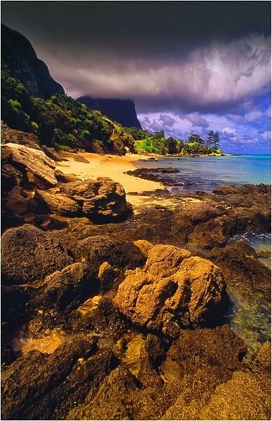 Lord Howe Island coastline view