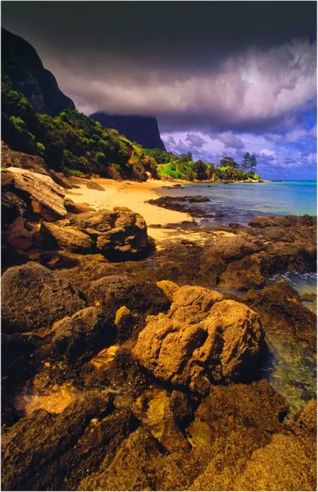 Framed Print : Lord Howe Island coastline view Framed Print : Lord Howe Island coastline view