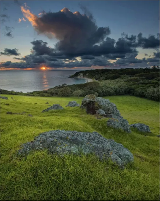 Framed Print : Lord Howe Island Dawn