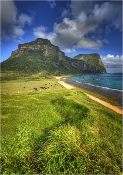 Framed Print : Lord Howe Island, majestic and scenically wonderful, is part of New South Wales, Australia Framed Print : Lord Howe Island, majestic and scenically wonderful, is part of New South Wales, Australia