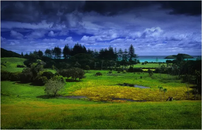 Framed Print : Lord Howe Island, majestic and scenically wonderful, is part of New South Wales, Australia