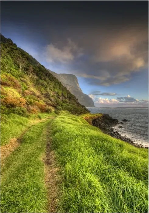 Framed Print : Lord Howe Island, majestic and scenically wonderful, is part of New South Wales, Australia