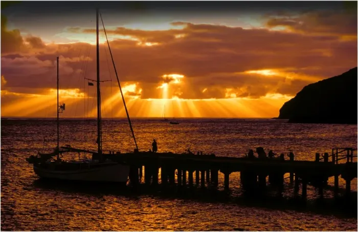 Framed Print : Lord Howe Island Sunset