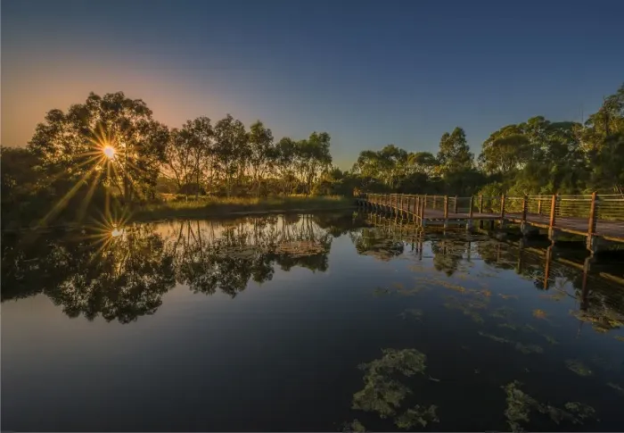 Framed Print : The lovely wetlands at Hidden Grove, Keysborough South, Melbourne, Victoria, Australia Framed Print : The lovely wetlands at Hidden Grove, Keysborough South, Melbourne, Victoria, Australia