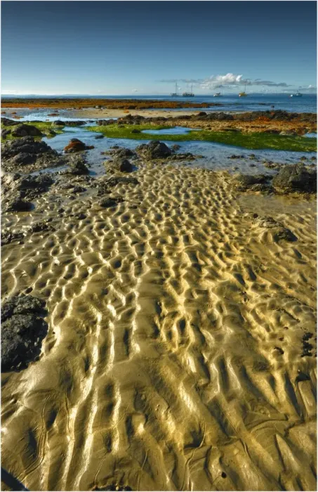 Framed Print : Low tide at Flinders, Western port bay, Victoria, Australia
