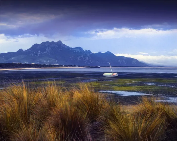 Framed Print : Low tide near Whitemark, Bass Strait, Flinders Island, Tasmania Framed Print : Low tide near Whitemark, Bass Strait, Flinders Island, Tasmania