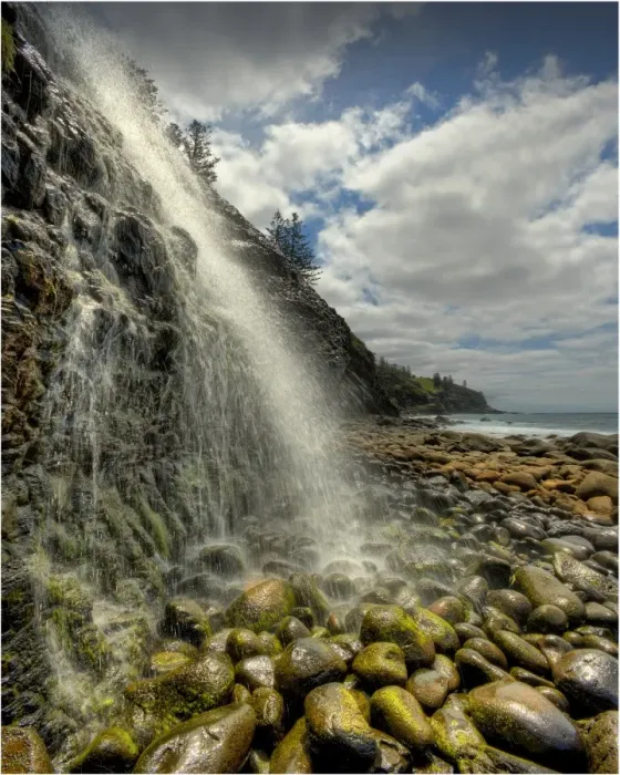 Framed Print : Lower Cockpit falls