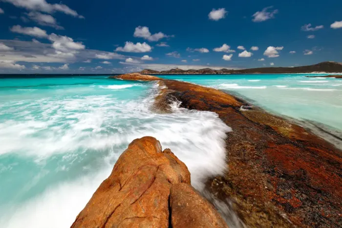 Framed Print : Lucky Bay Rocks Framed Print : Lucky Bay Rocks