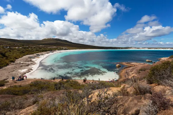 Framed Print : Lucky Bay views