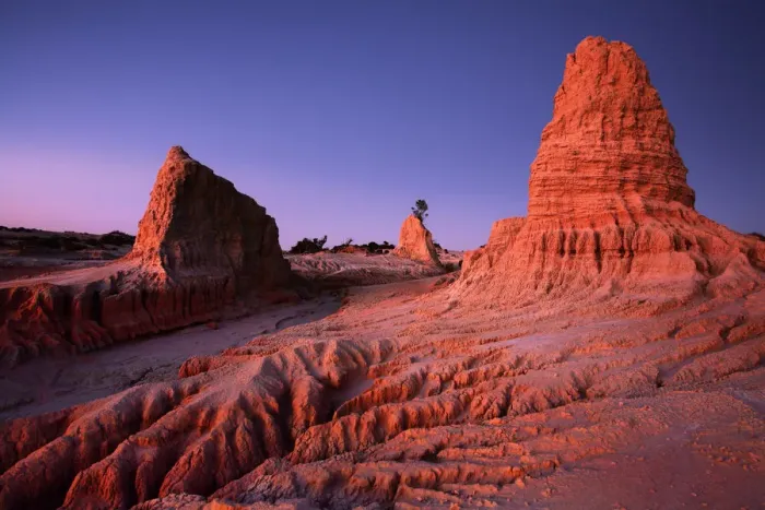 Framed Print : Lunette Landscape, Mungo National Park, Australia