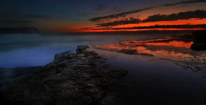 Framed Print : Macmasters Beach sunrise