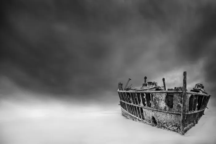 Framed Print : Maheno shipwreck