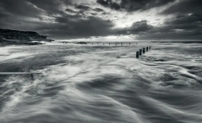 Framed Print : Mahon pool