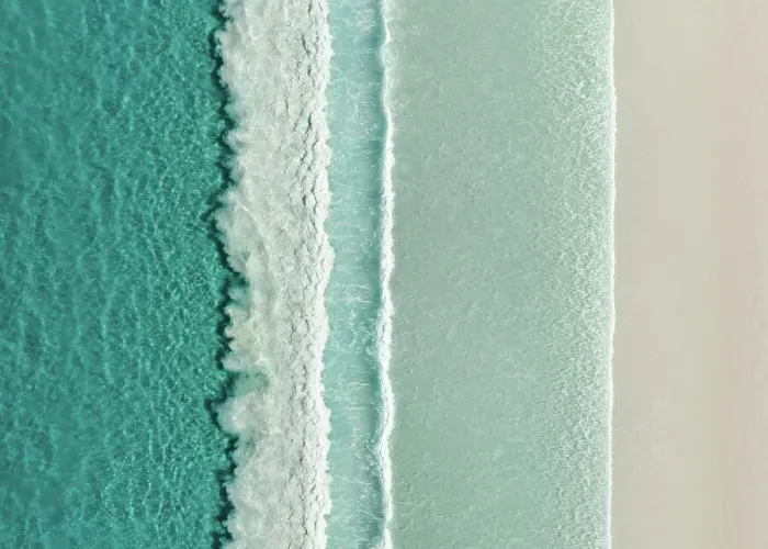 Framed Print : Majestic drone image looking down on rows of Ocean waves rolling onto an idyllic beach, Lucky Bay, Esperance, Western Australia, Australia Framed Print : Majestic drone image looking down on rows of Ocean waves rolling onto an idyllic beach, Lucky Bay, Esperance, Western Australia, Australia