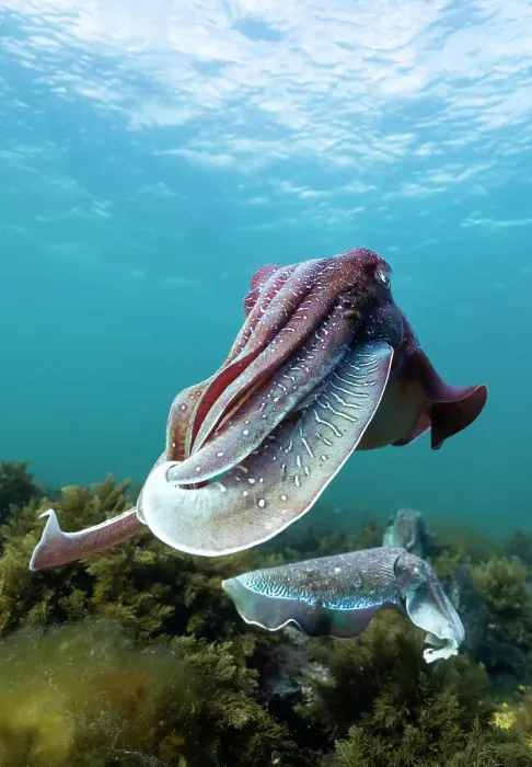 Framed Print : Male Australian giant cuttlefish during the annual mating and migration season for these animals, South Australia Framed Print : Male Australian giant cuttlefish during the annual mating and migration season for these animals, South Australia